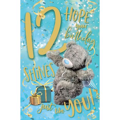 12th Birthday Me to You Bear Birthday Card £1.89
